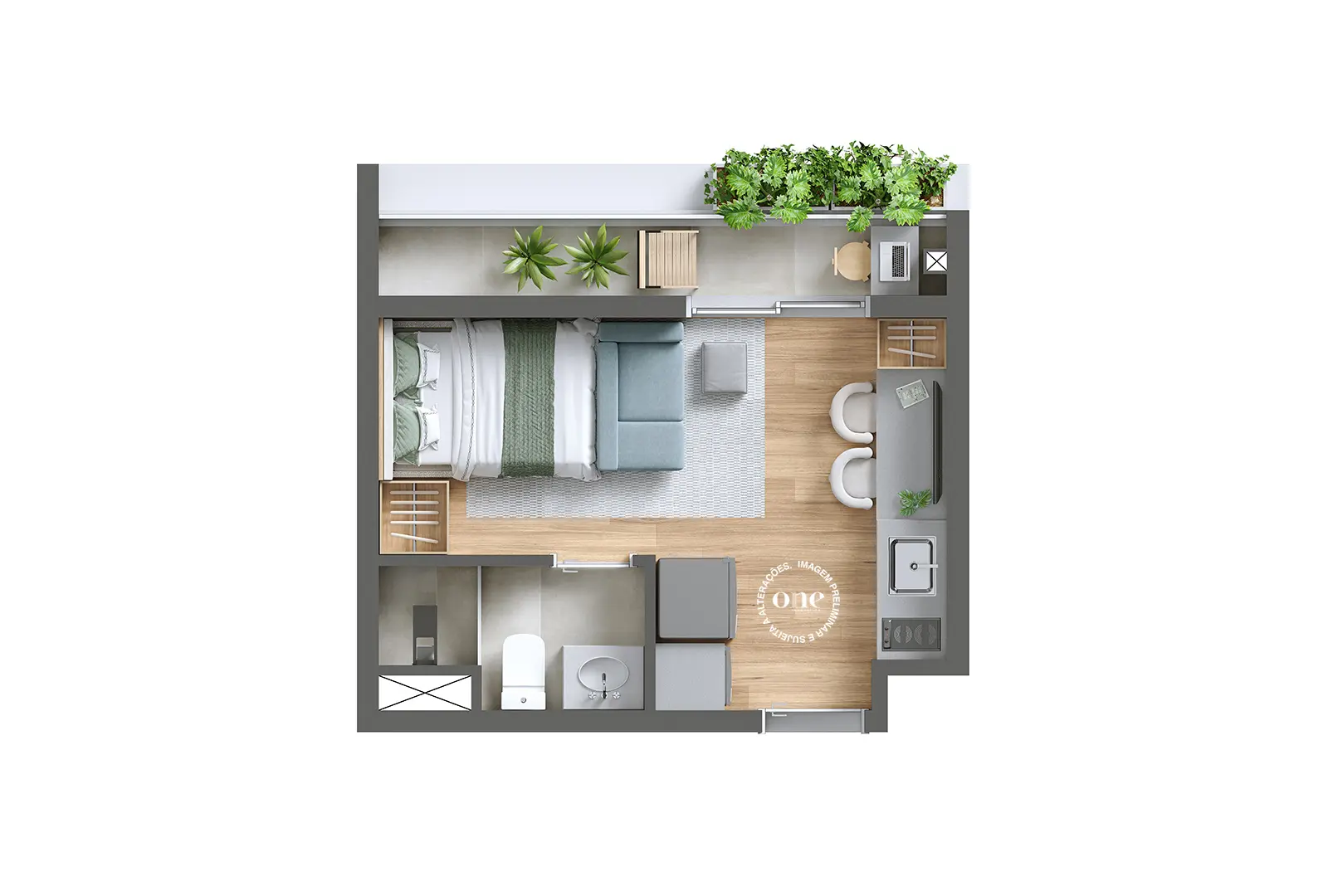 Nex One Sarutaiá Jardins Plantas